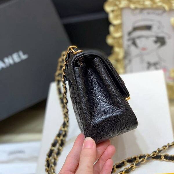 高仿精品推薦chanel原廠CF方胖子 經典款之Classic flap bag歐洲原廠GR正品羊皮chb13511