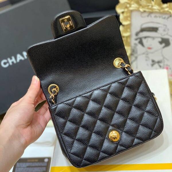 高仿精品推薦chanel原廠CF方胖子 經典款之Classic flap bag歐洲原廠GR正品羊皮chb13511