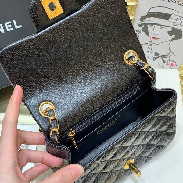 高仿精品推薦chanel原廠CF方胖子 經典款之Classic flap bag歐洲原廠GR正品羊皮chb13511
