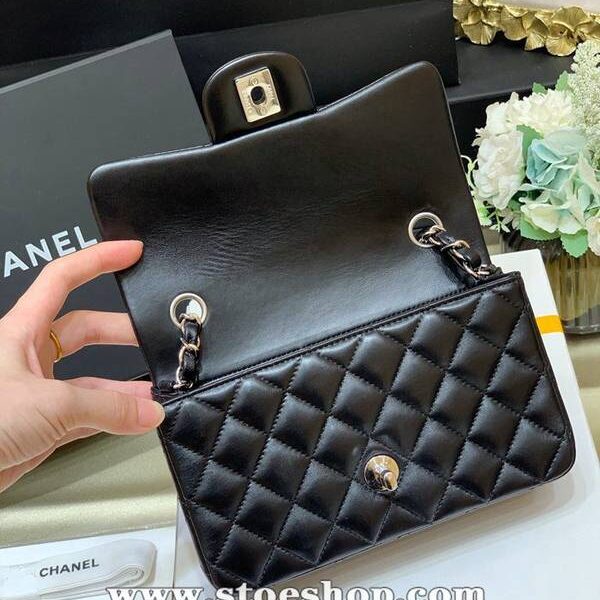 高仿包包批發chanel原廠CF方胖子 經典款之Classic flap bag歐洲原廠GR正品羊皮chb13512