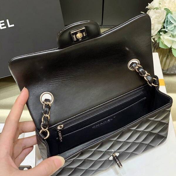 高仿包包批發chanel原廠CF方胖子 經典款之Classic flap bag歐洲原廠GR正品羊皮chb13512