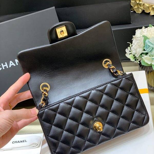 時尚a貨chanel原廠CF方胖子 經典款之Classic flap bag歐洲原廠GR正品羊皮chb13513