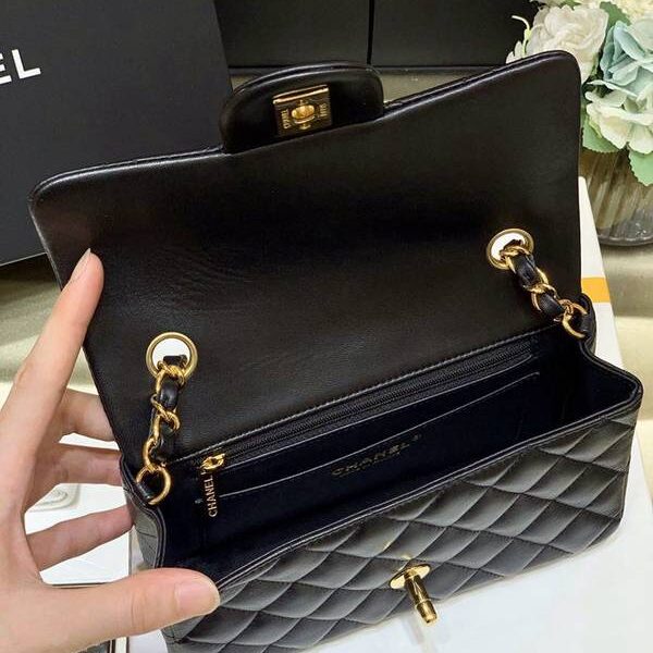 時尚a貨chanel原廠CF方胖子 經典款之Classic flap bag歐洲原廠GR正品羊皮chb13513