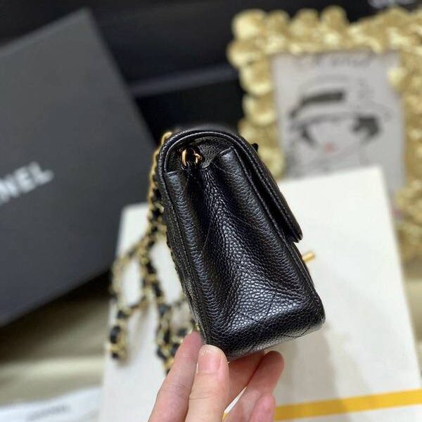 A貨之家chanel原廠CF方胖子 經典款之Classic flap bag歐洲原廠GR正品羊皮chb13515