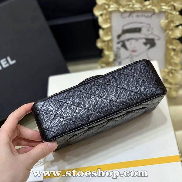 A貨之家chanel原廠CF方胖子 經典款之Classic flap bag歐洲原廠GR正品羊皮chb13515