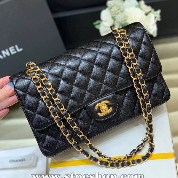 高仿網台灣chanel原廠CF中號 經典款之Classic flap bag歐洲原廠Haas正品牛皮chb13517