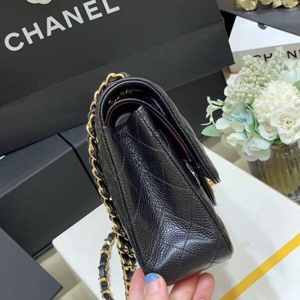 高仿網台灣chanel原廠CF中號 經典款之Classic flap bag歐洲原廠Haas正品牛皮chb13517