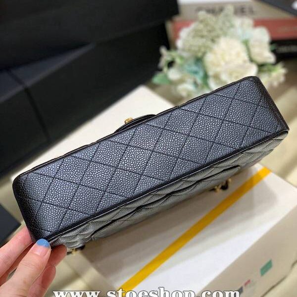 高仿網台灣chanel原廠CF中號 經典款之Classic flap bag歐洲原廠Haas正品牛皮chb13517