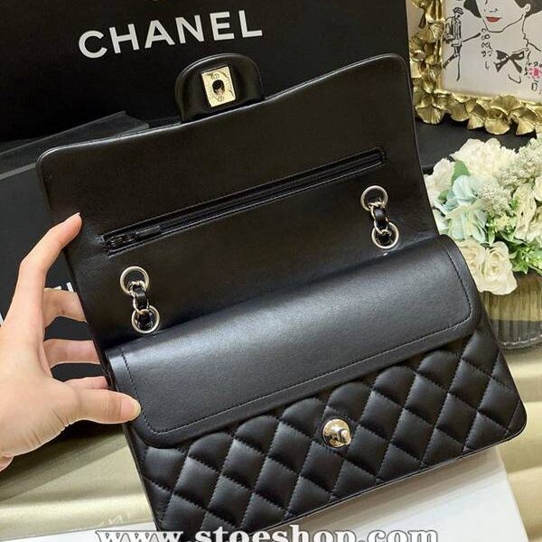 奢侈品1：1chanel原廠CF中號 經典款之Classic flap bag歐洲原廠Haas正品牛皮chb13518