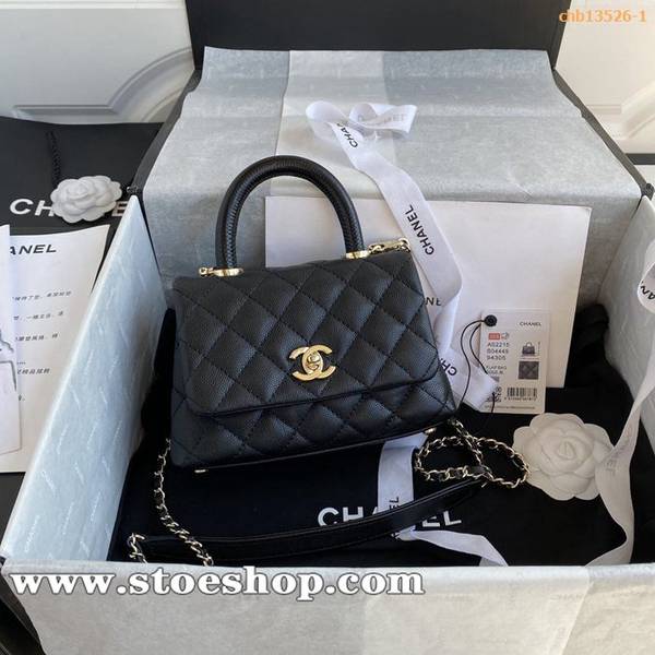 經典款A貨chanel口蓋手提包chb13526