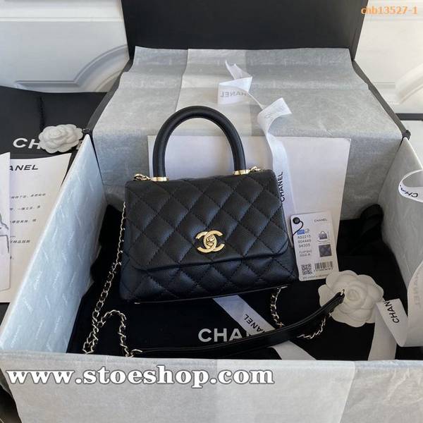 高仿chanel口蓋手提包chb13527