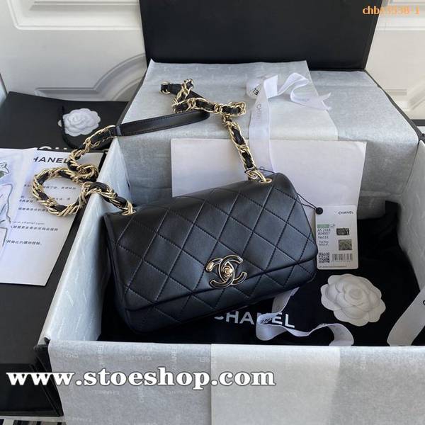 高仿名牌早春頂級原單新款AS2318 chanel 2021早春最新度假系列 翻蓋鏈條包 進口小羊皮chb13538