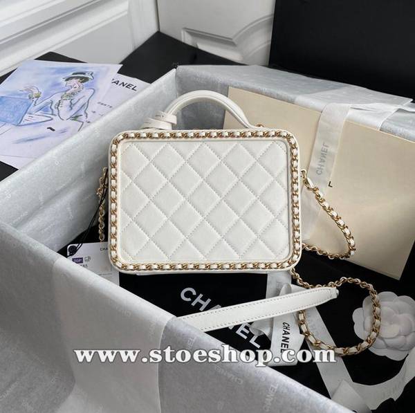 奢侈品a貨chanel 2020春夏新款 AS1785 SMALL VANITY CASE 化妝盒子包chb13627 2 奢侈品a貨chanel 2020春夏新款 AS1785 SMALL VANITY CASE 化妝盒子包chb13627