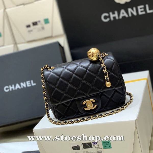 高仿chanel原廠CF金球Classic flap bag歐洲原廠GR正品羊皮chb13646