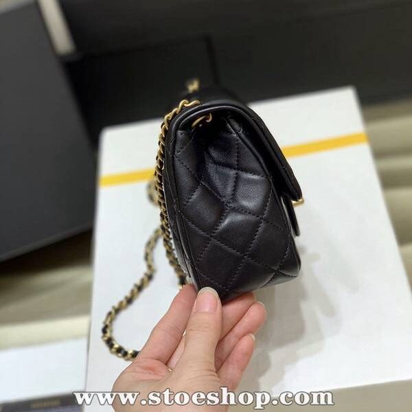 高仿chanel原廠CF金球Classic flap bag歐洲原廠GR正品羊皮chb13646