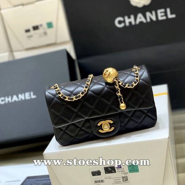 高仿a貨chanel原廠CF金球Classic flap bag歐洲原廠GR正品羊皮chb13647
