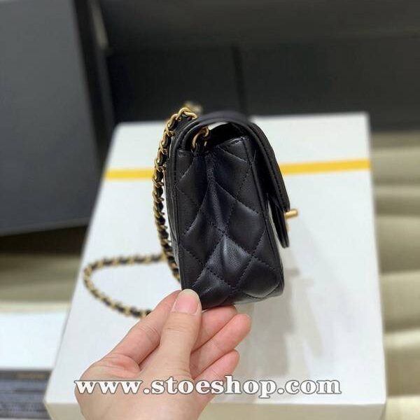高仿a貨chanel原廠CF金球Classic flap bag歐洲原廠GR正品羊皮chb13647