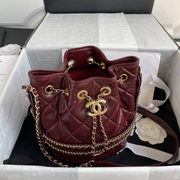 頂級高仿chanel Classic Bag 2020年專櫃最新款AS2252油蠟皮抽繩包chb13715 7 頂級高仿chanel Classic Bag 2020年專櫃最新款AS2252油蠟皮抽繩包chb13715