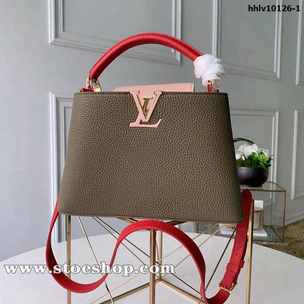 高仿精品批發原單 M94755 Capucines小號手袋休閒肩背斜背hhlv10126