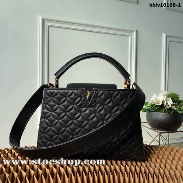 原單a貨M55366黑色 Monogram Capucines 小號手袋hhlv10168