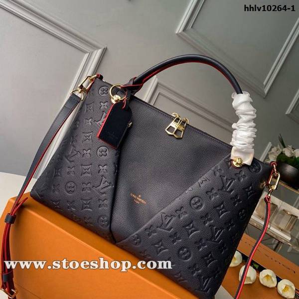 最高等級原單M44397V深藍TOTE 中號手袋Monogram Empreinte 壓紋牛皮hhlv10264 1 最高等級原單M44397V深藍TOTE 中號手袋Monogram Empreinte 壓紋牛皮hhlv10264