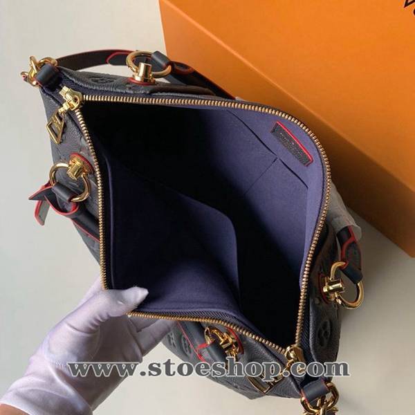 最高等級原單M44397V深藍TOTE 中號手袋Monogram Empreinte 壓紋牛皮hhlv10264 4 最高等級原單M44397V深藍TOTE 中號手袋Monogram Empreinte 壓紋牛皮hhlv10264