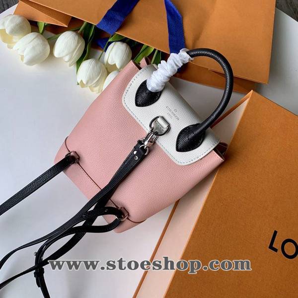 奢侈品1:1原單 LOCKME 迷你雙肩包M53195柔軟小牛皮hhlv10331 2 奢侈品1:1原單 LOCKME 迷你雙肩包M53195柔軟小牛皮hhlv10331