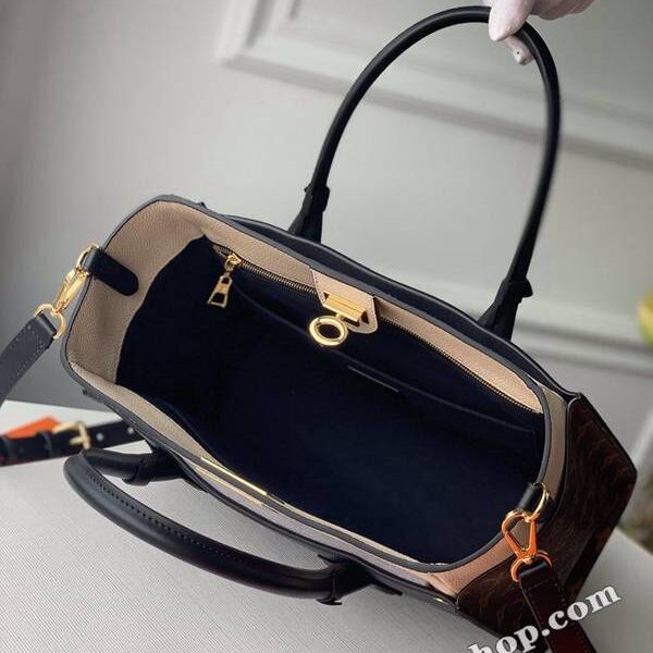 竭誠精品原單 M53823 藍色On My Side 手袋優雅拼接細粒面小牛皮與經典 Monogram 帆布hhlv10360 17 竭誠精品原單 M53823 藍色On My Side 手袋優雅拼接細粒面小牛皮與經典 Monogram 帆布hhlv10360