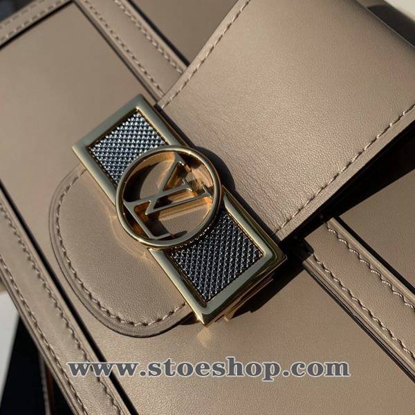 奢侈品a貨原單M55735 灰色大號本款Dauphine 中號手袋取材lvgano皮革hhlv10372 8 奢侈品a貨原單M55735 灰色大號本款Dauphine 中號手袋取材lvgano皮革hhlv10372