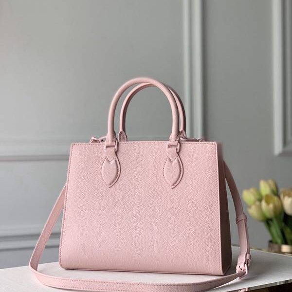 a貨原單 M55818粉色LOCKME TOTE 小號手袋軟粒面小牛皮hhlv10795