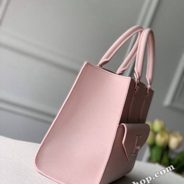 a貨原單 M55818粉色LOCKME TOTE 小號手袋軟粒面小牛皮hhlv10795