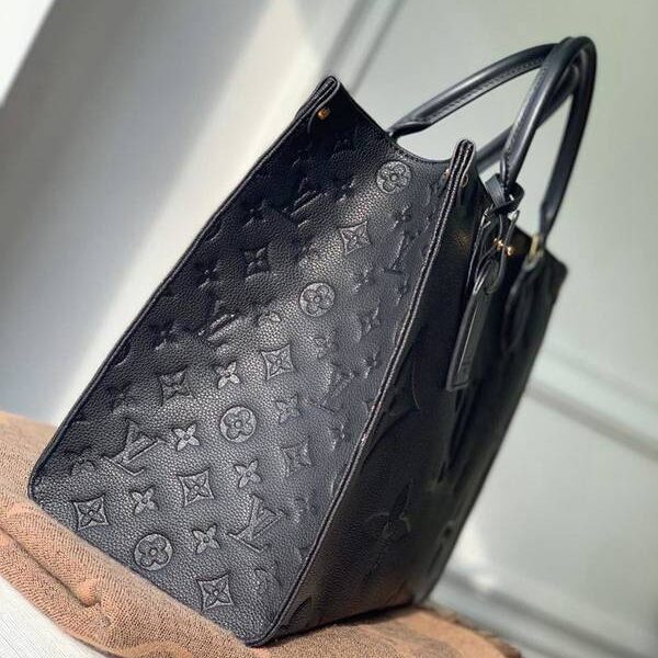 頂級高仿原單ONTHEGO手袋M45040超大號 Monogram印花對比迷你 Monogram 飾邊hhlv10799