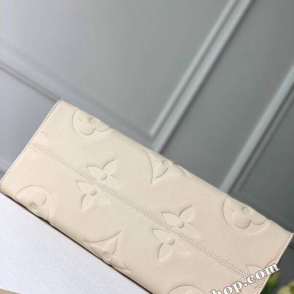 最高等級原單ONTHEGO 手袋M44920米白Monogram 印花對比迷你 Monogram 飾邊hhlv10801