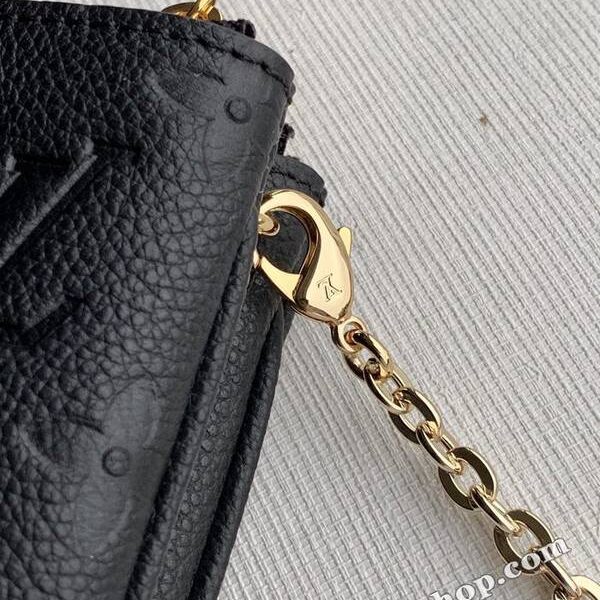 頂級原單lvPochette Double Zip M63919黑色hhlv10868