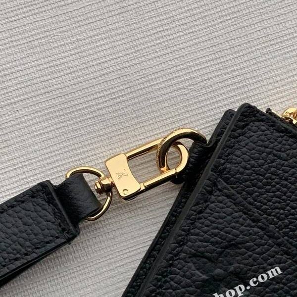 a貨原單M68705黑色壓花手包Monogram Empreinte 皮革hhlv10877