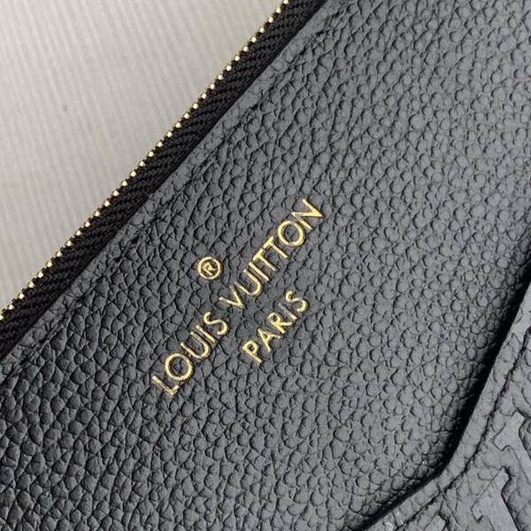 a貨原單M68705黑色壓花手包Monogram Empreinte 皮革hhlv10877