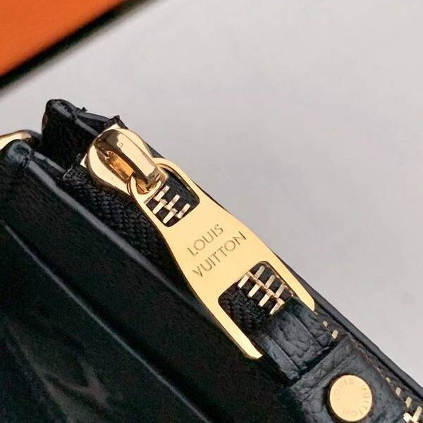 a貨原單M68705黑色壓花手包Monogram Empreinte 皮革hhlv10877