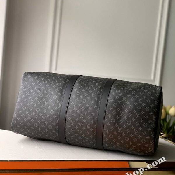 原單lv M58669 KEEPALL 50 旅行袋（配肩帶）Monogram帆布塗鴉hhlv10907