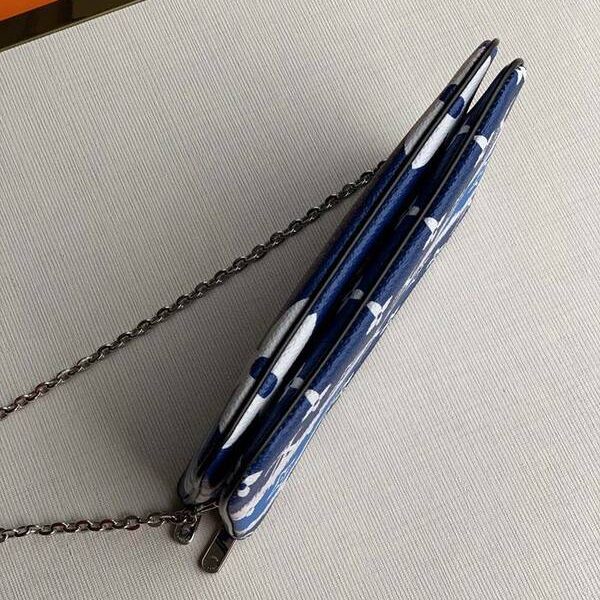 頂級原單lv2020新款M69124 lv ESCALE POCHETTE DOUBLE ZIP手拿包hhlv10913