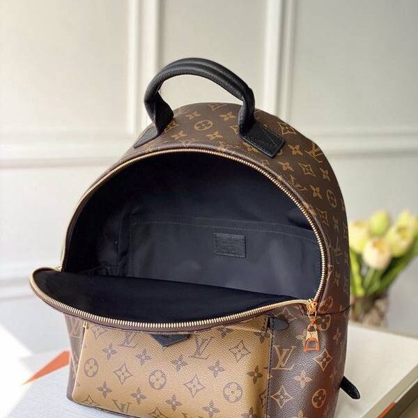 高仿精品推薦新版M44874 配色原單MONOGRAM BACKPACK 中號雙背包hhlv10934