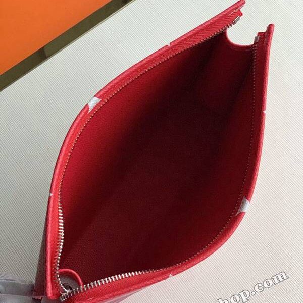 高仿精品原單 2020新款M69138 紅色 lv ESCALE 26 盥洗袋hhlv11011