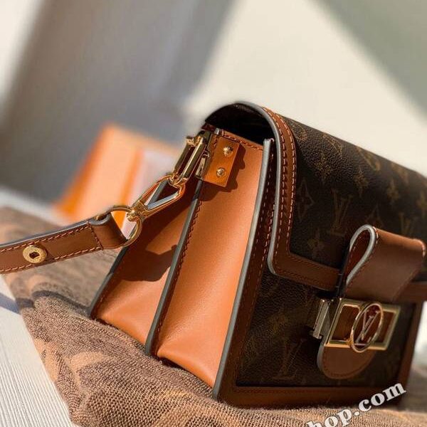 最高等級原單Nicolas Ghesquière Mini M44580 老花Dauphine 手袋hhlv11027