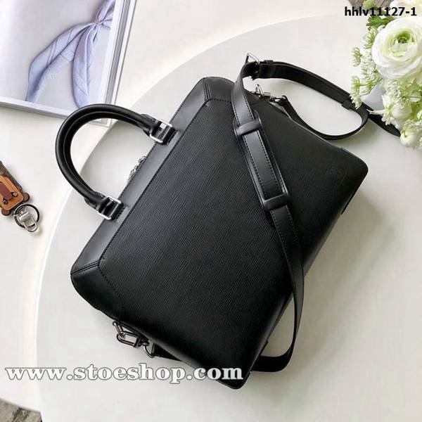 原單1：1OLIVER BRIEFCASE原單M51689黑色Epi皮革Oliver公事包hhlv11127