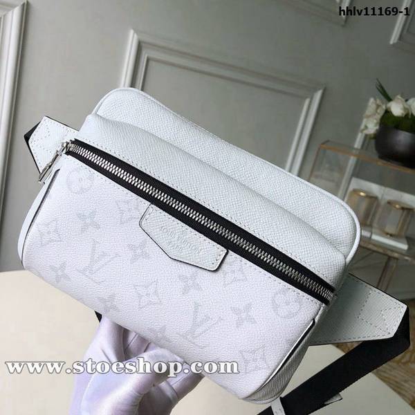 高仿精品原單M30247 OUTDOOR腰包Monogram帆布柔軟的Taga皮革hhlv11169