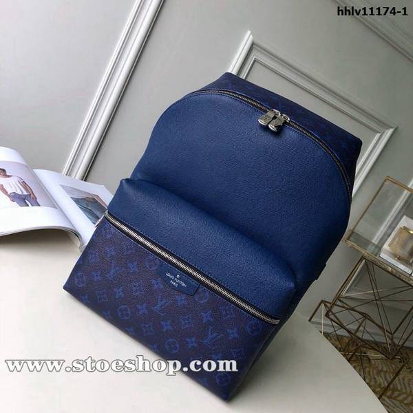 奢侈品高仿頂級原單【DISCOVERY 】小號雙肩包30229 Monogram帆布Taga皮革hhlv11174