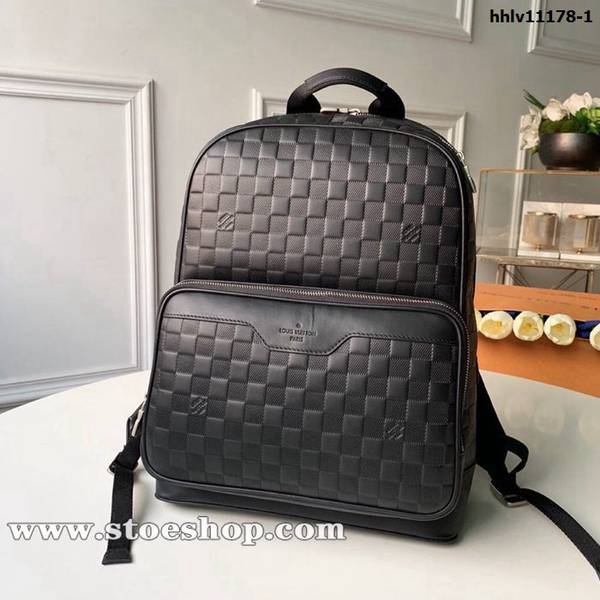 高仿原單Campus雙肩包N40094 Damier Infini牛皮棋盤格hhlv11178
