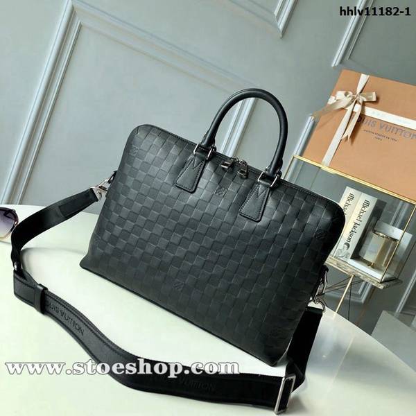 高仿頂級原單N41248 Porte-Documents Jour公事包Damier Infini牛皮hhlv11182
