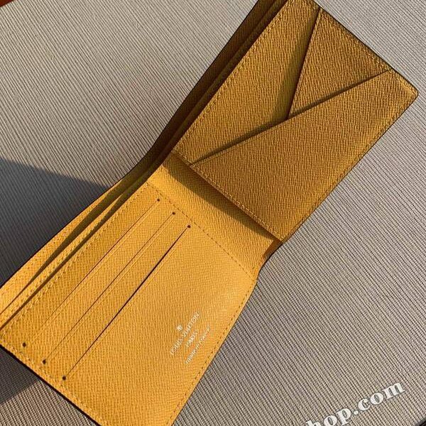 頂級原單lvM60895徽章錢夾Damier Graphite帆布系列hhlv11221