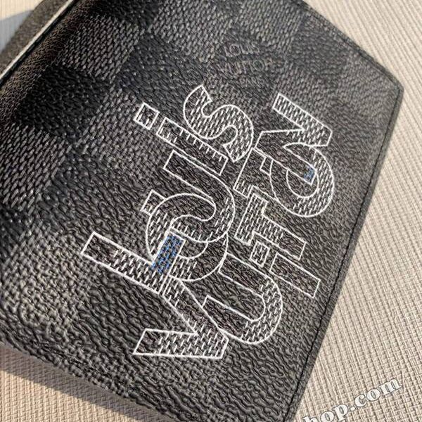高仿精品推薦原單N60301灰格卡包口袋錢夾DamierGraphite塗層帆布hhlv11228
