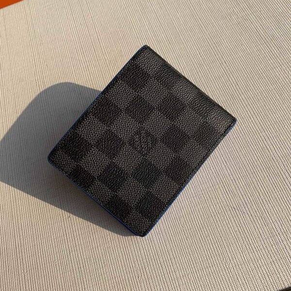 高仿包包原單N60302灰色MULTIPLE錢夾Damier Graphite 帆布hhlv11233